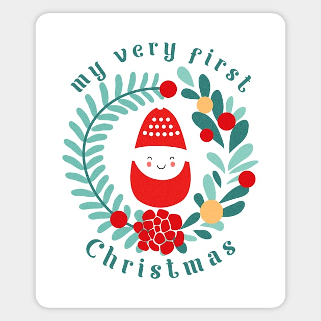 My Very First Christmas Magnet by LexieLou